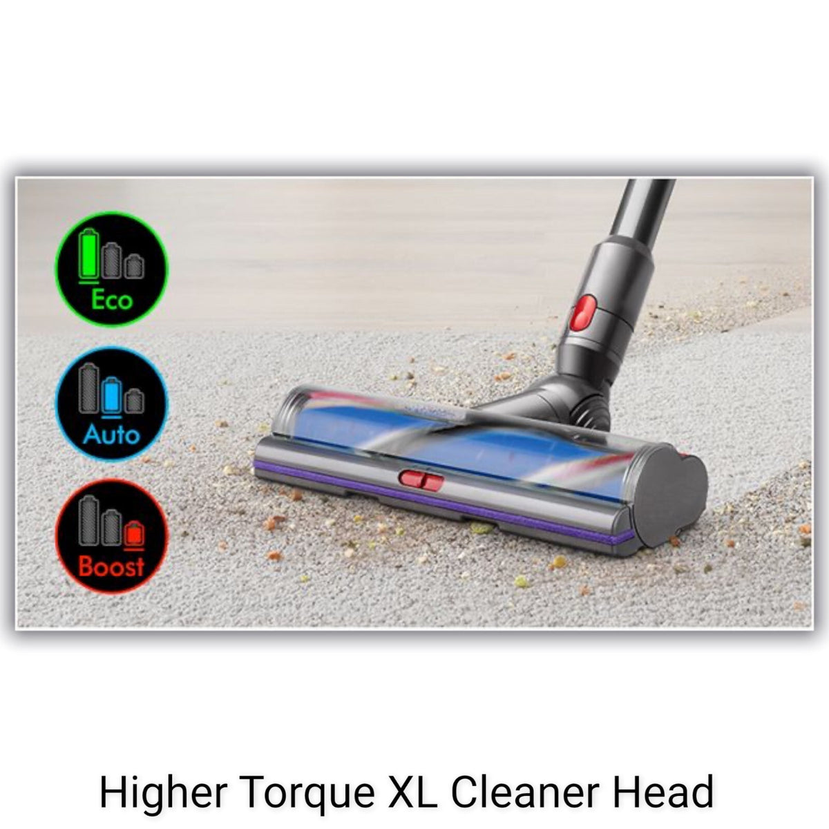 NEW Genuine Dyson SV16 OUTSIZE HIGH TORQUE XL Drive Roller Head Cleaner - 12inch