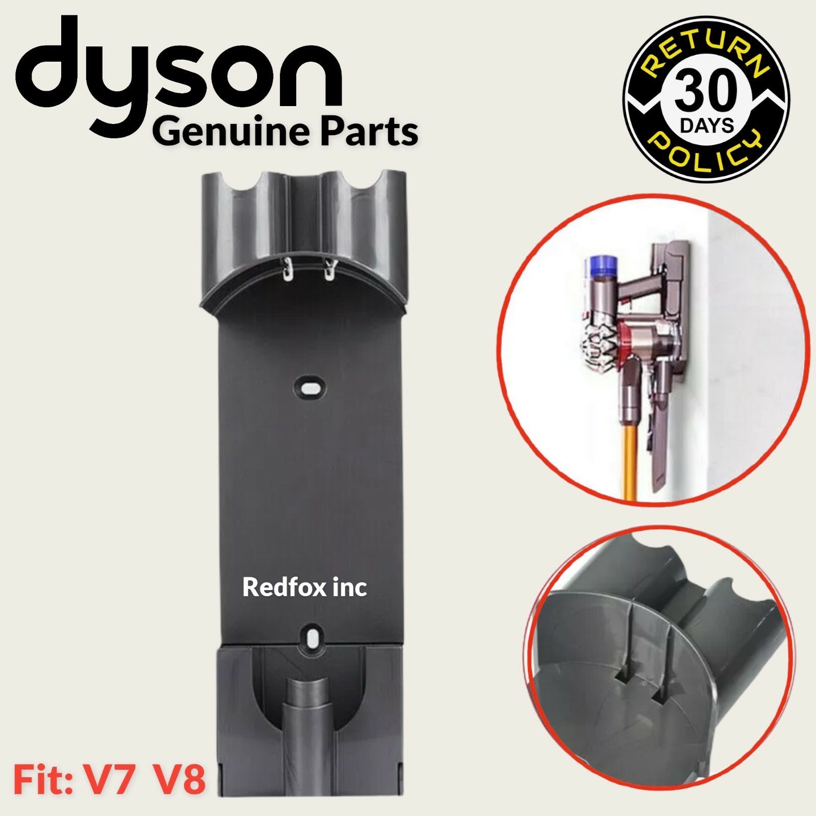 NEW GENUINE Dyson V7 V8 SV10 SV11 Wall Mounted Dock Docking Station Holder