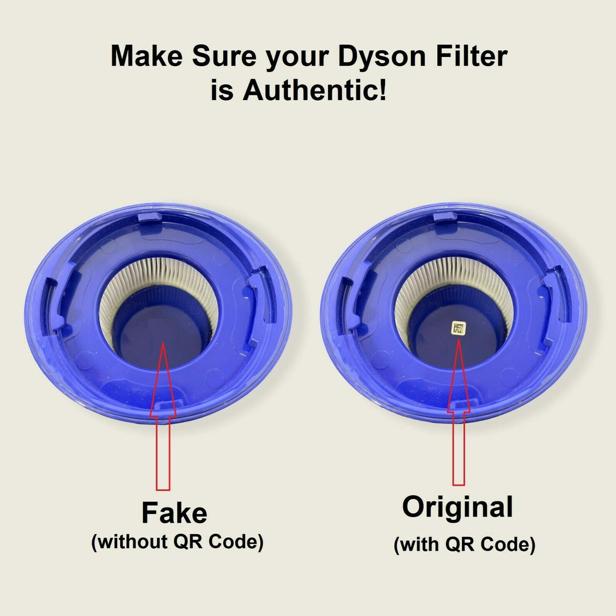 New GENUINE DYSON HEPA Post Motor Filter Dyson V8 SV10 SV11 Cordless Vacuums