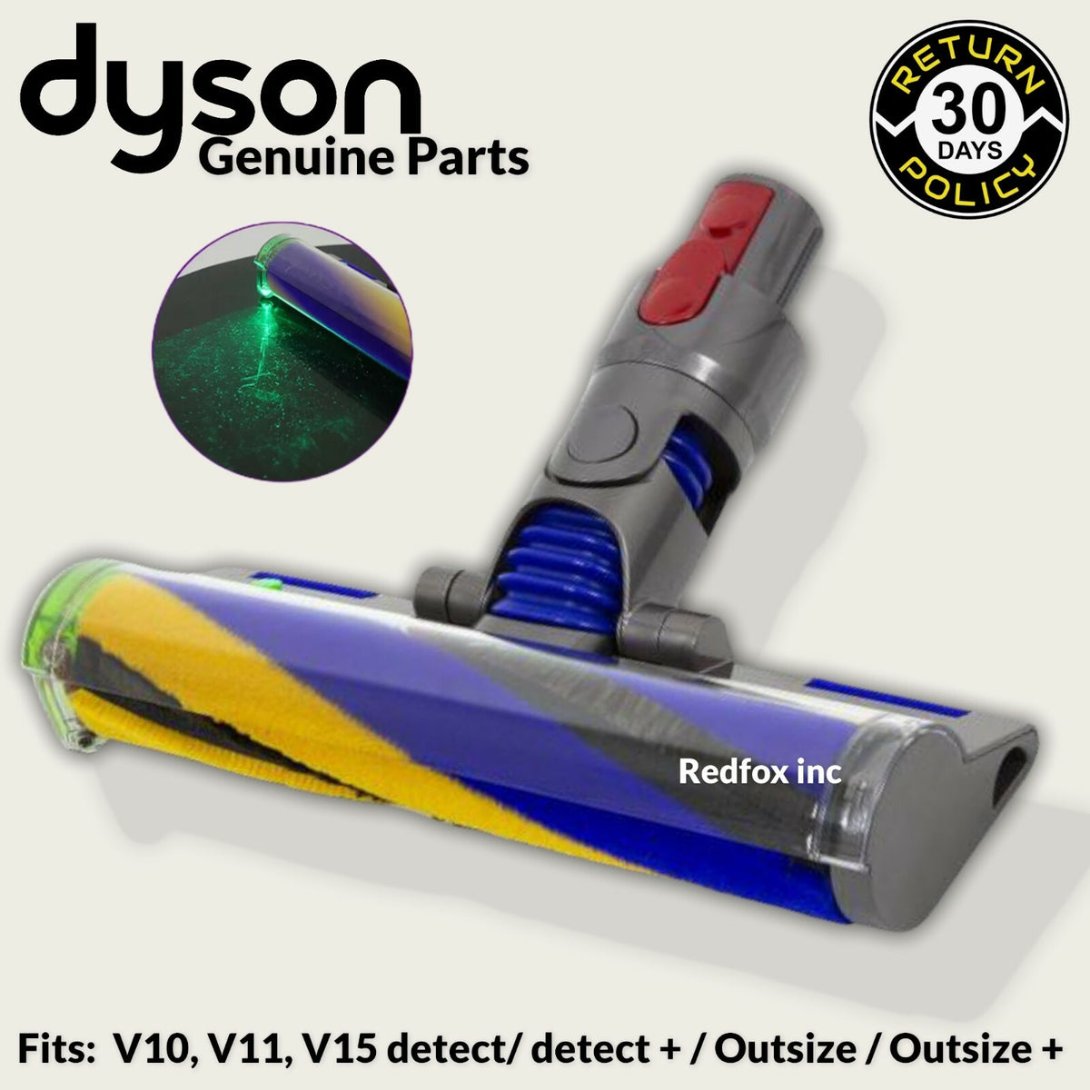 NEW Dyson V11 OUTSIZE SV16 Vacuum Laser Slim Cleaner Soft Brush Head