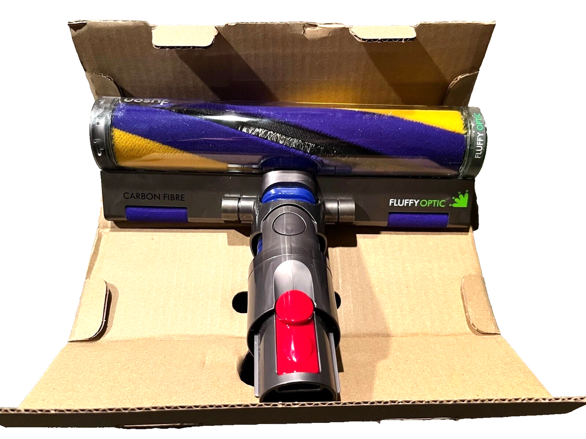 New Genuine Dyson V12 SV30 SV46 Detect Slim Laser Fluffy Optic Floor Brush Head